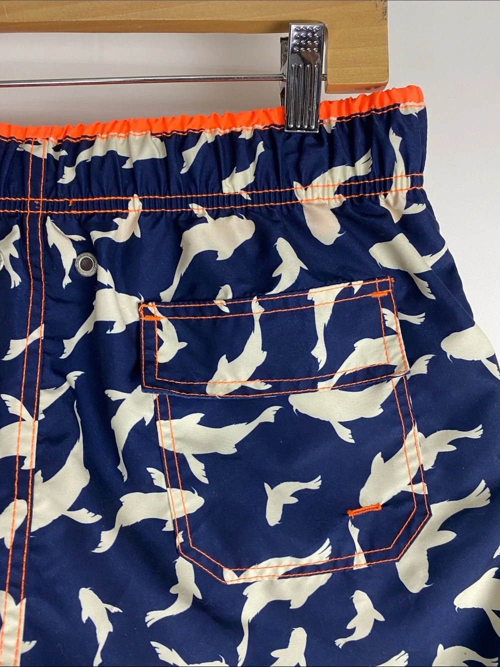 Ramatuelle Belize Koi Swim Shorts Navy Men’s Size L